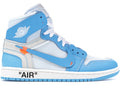 Off White Jordan 1 Blue - UNC