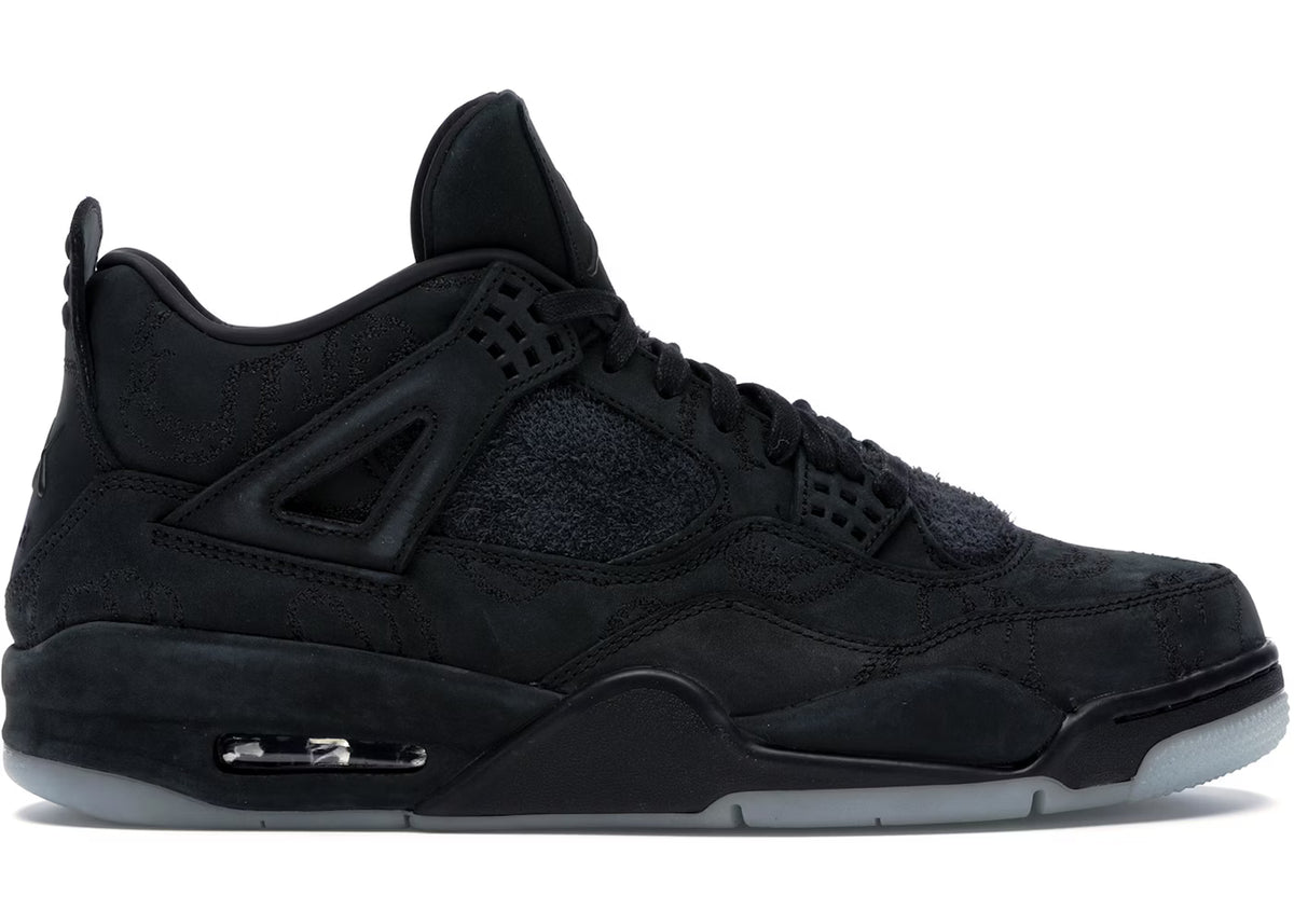 Jordan 4 Kaws Black