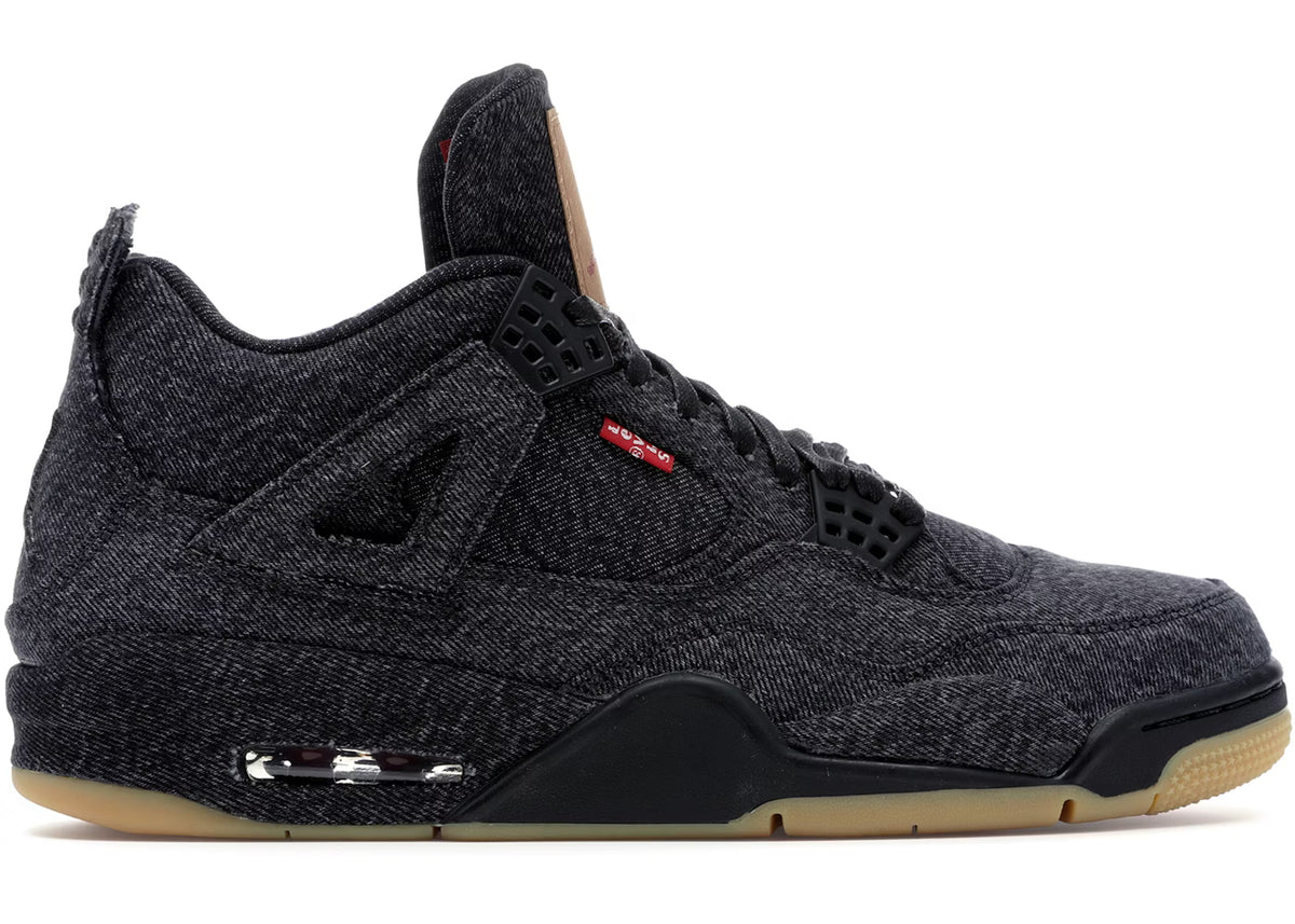 Jordan 4 Levi's Black