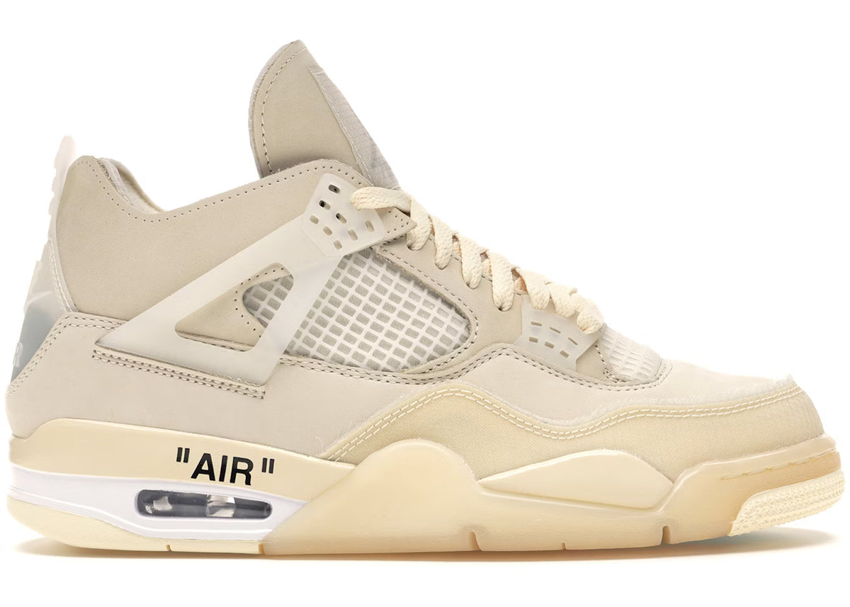 Jordan 4 Off White Sail