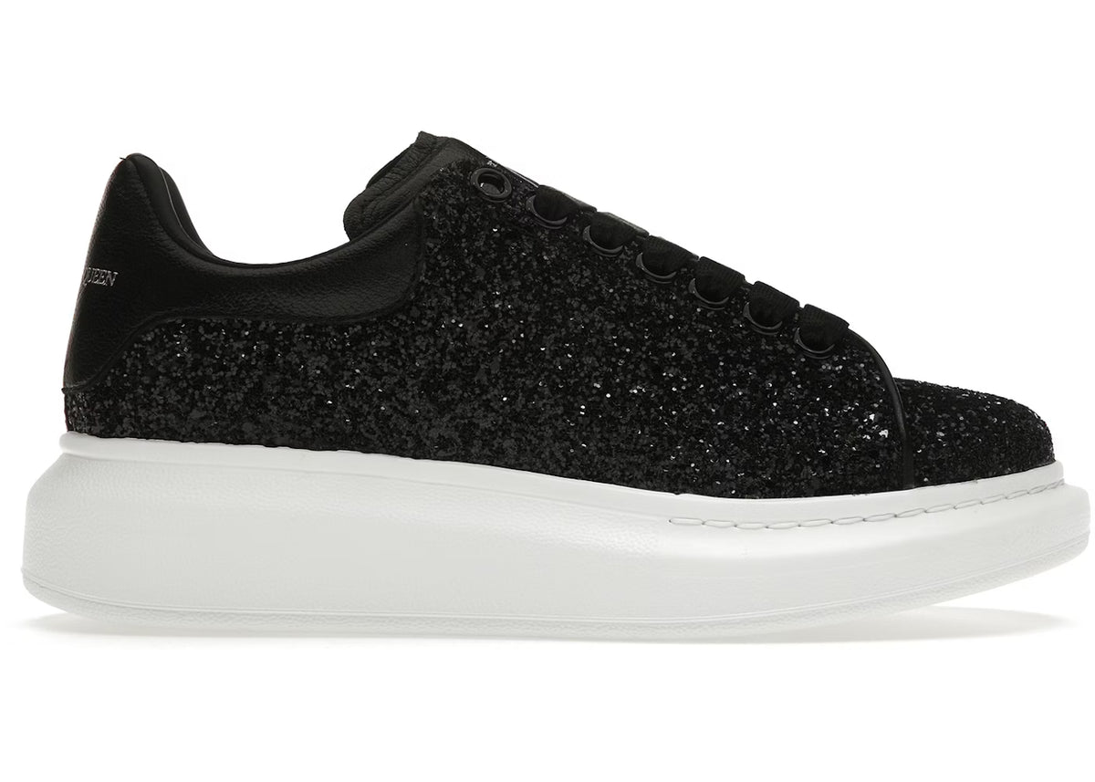 Alexander McQueen Black Glitter