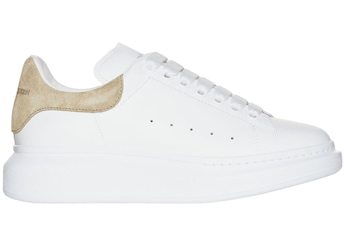 Alexander McQueen White Beige