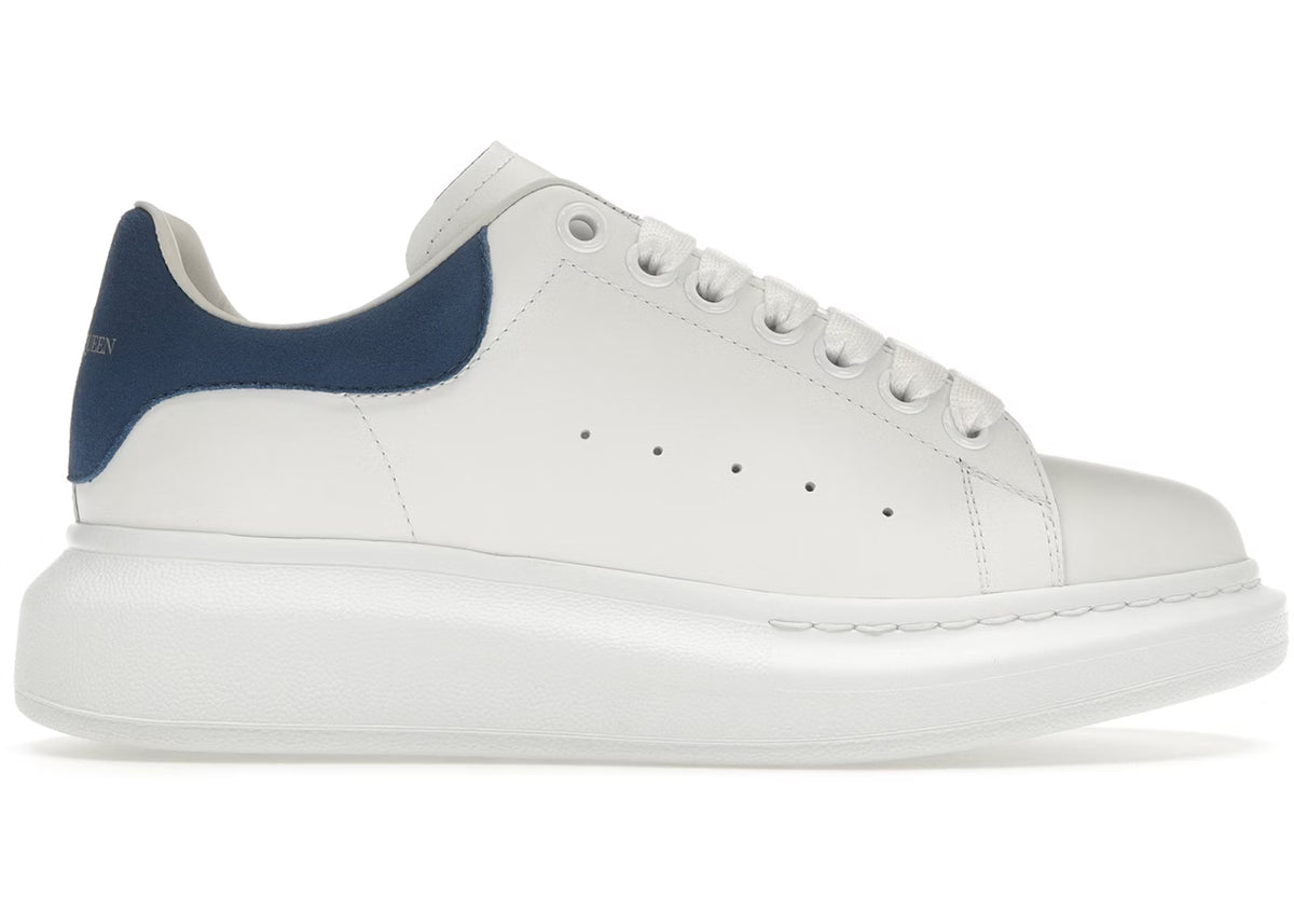 Alexander McQueen White Worker Blue