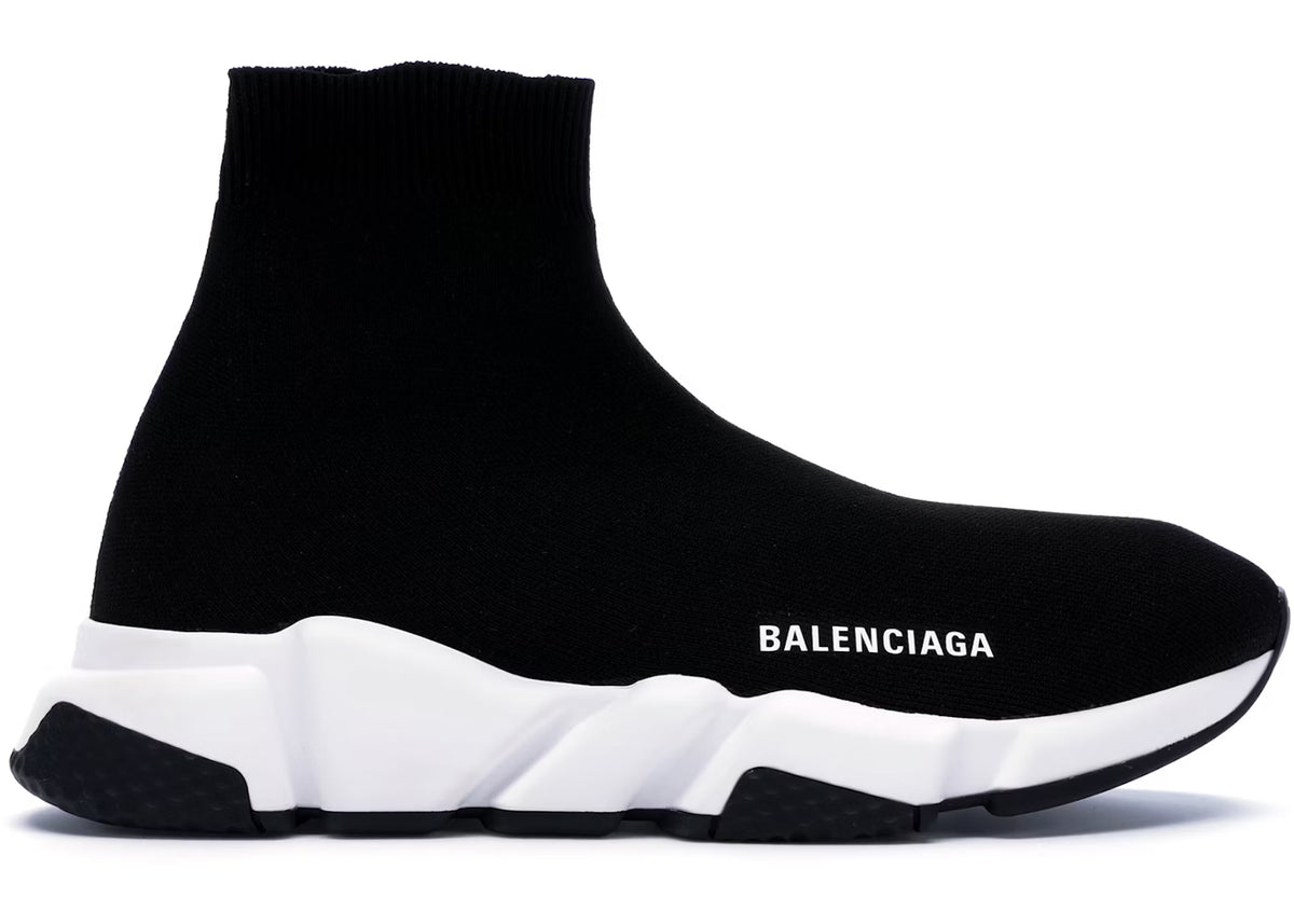 Balenciaga Speed Black White