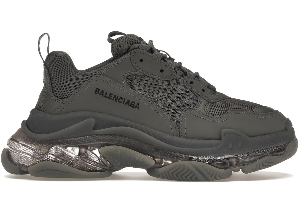Balenciaga Triple S Dark Grey (Clear Sole)