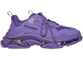 Balenciaga Triple S Deep Purple (Clear Sole)