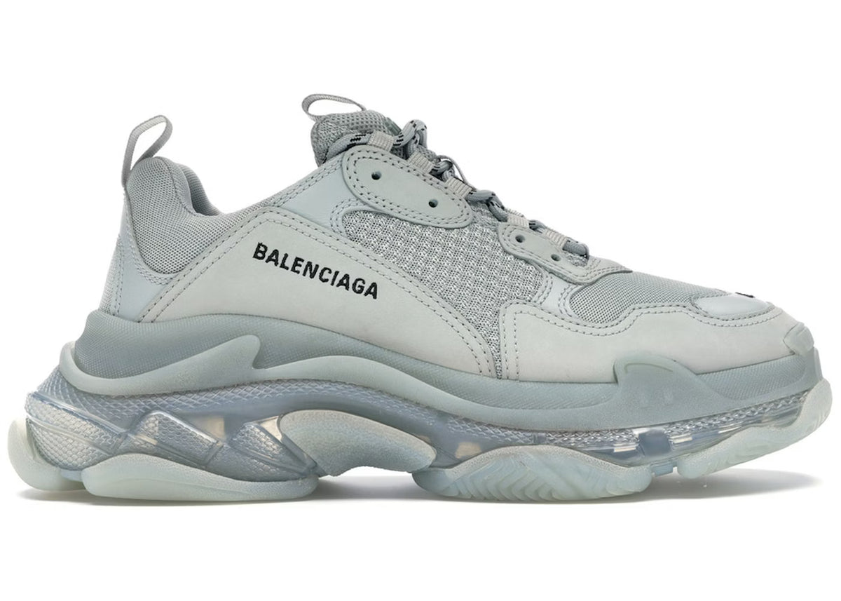 Balenciaga Triple S Grey (Clear Sole)