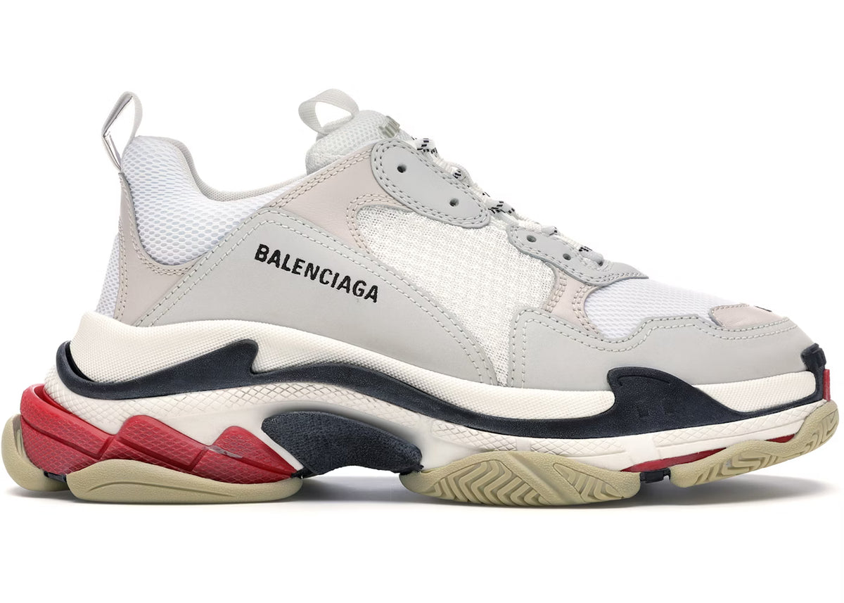 Balenciaga Triple S White Black