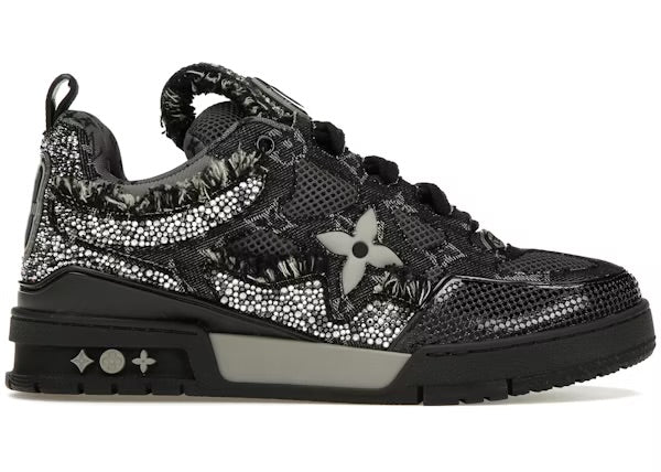 Louis Vuitton Skate Black Swarovski Monogram