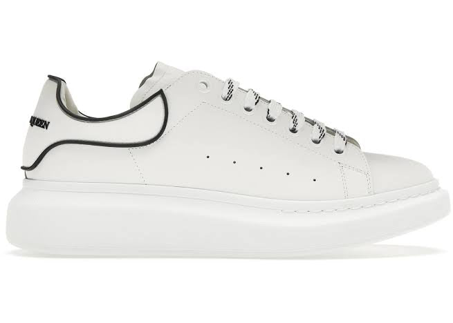 Alexander McQueen White Black Trim