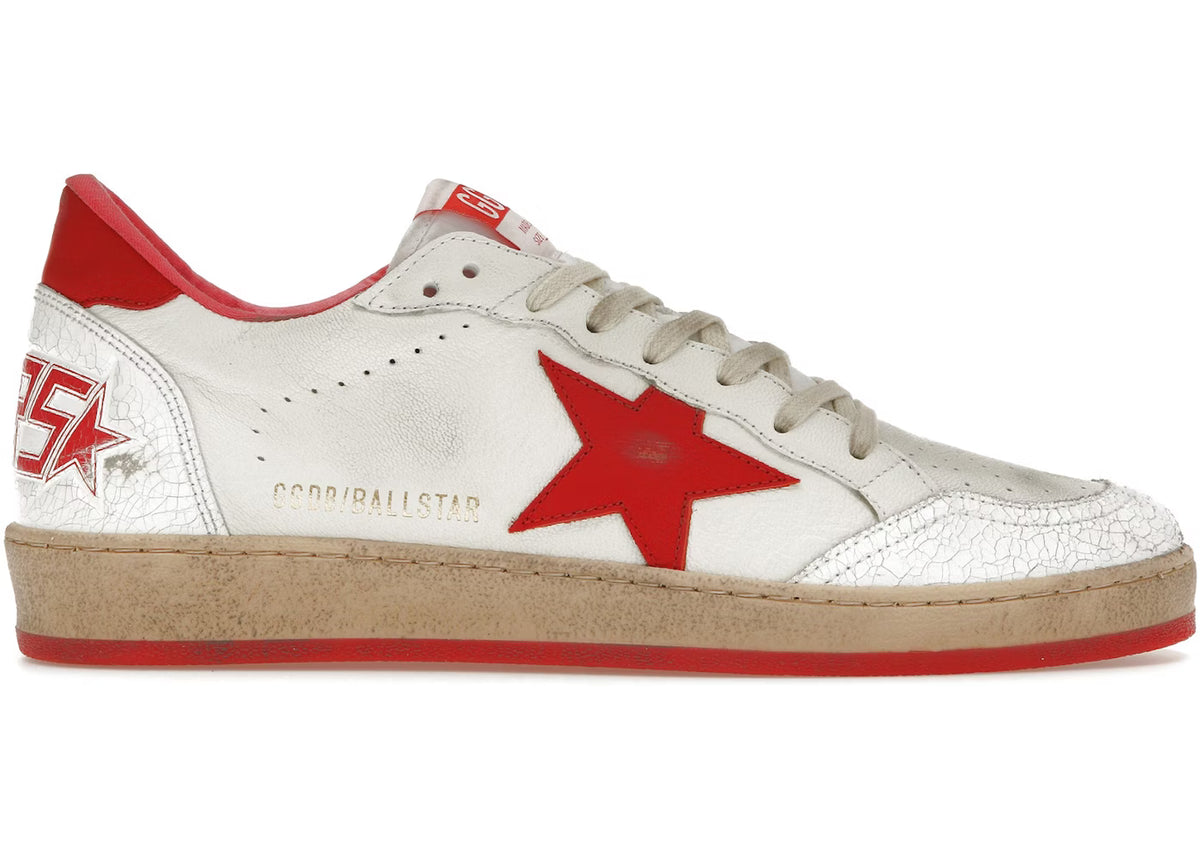 Golden Goose White Red