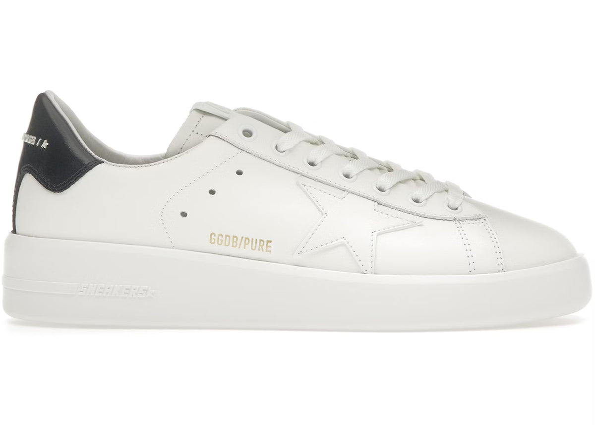 Golden Goose White Navy