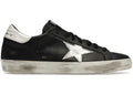 Golden Goose Black White Leather