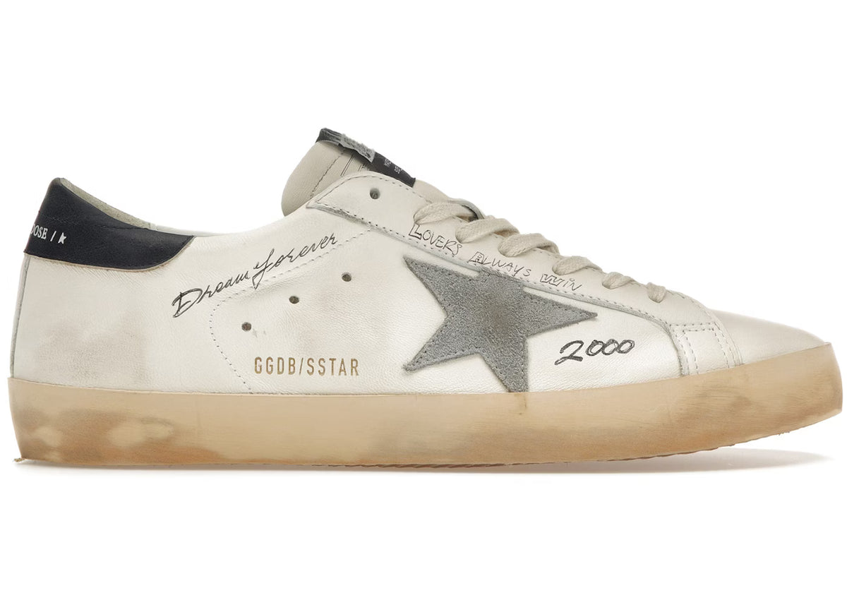 Golden Goose Dream Forever White Gray Black