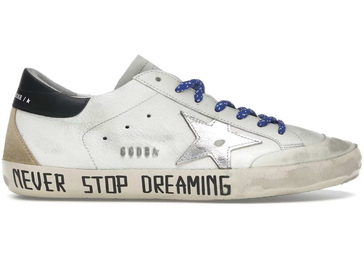 Golden Goose Never Stop Dreaming White Black