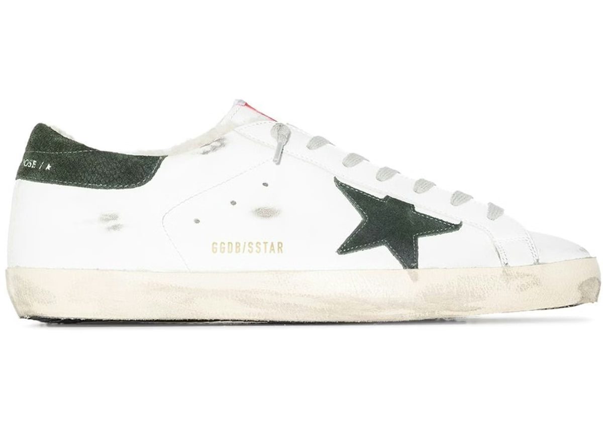 Golden Goose Sherpa White Green