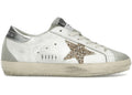 Golden Goose White Silver Red Glitter