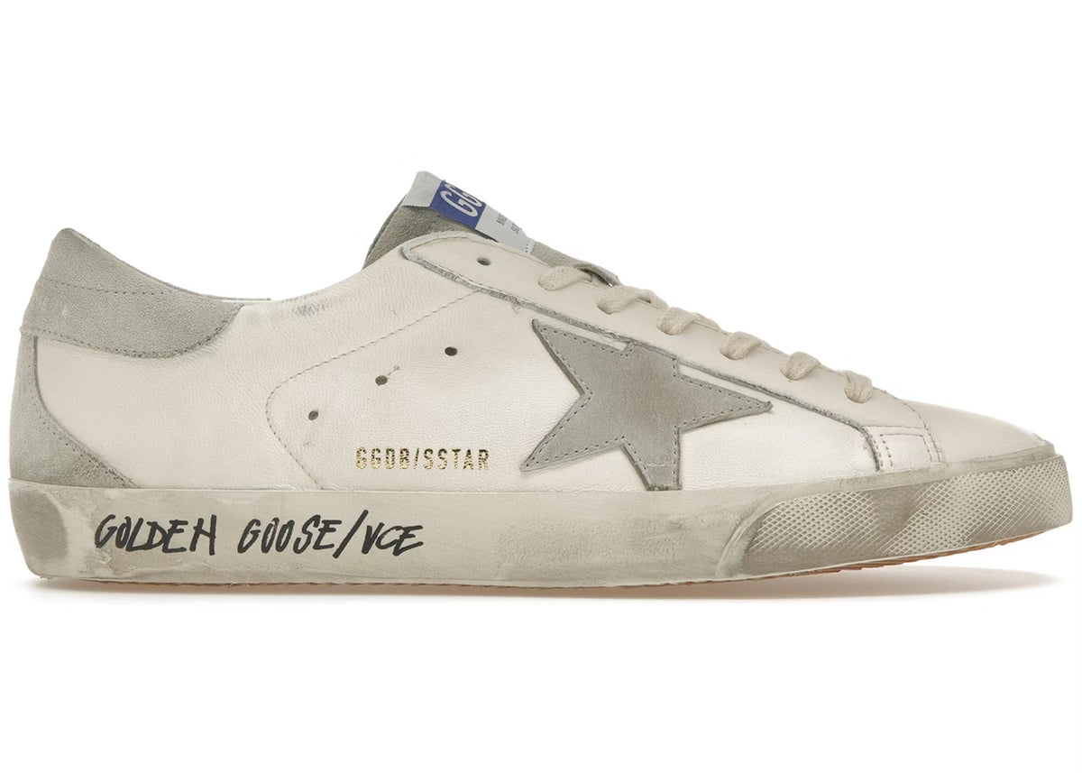 Golden Goose White Ice Gray