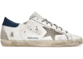 Golden Goose White Royal Blue