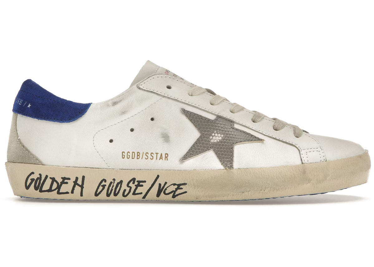 Golden Goose White Snake Blue