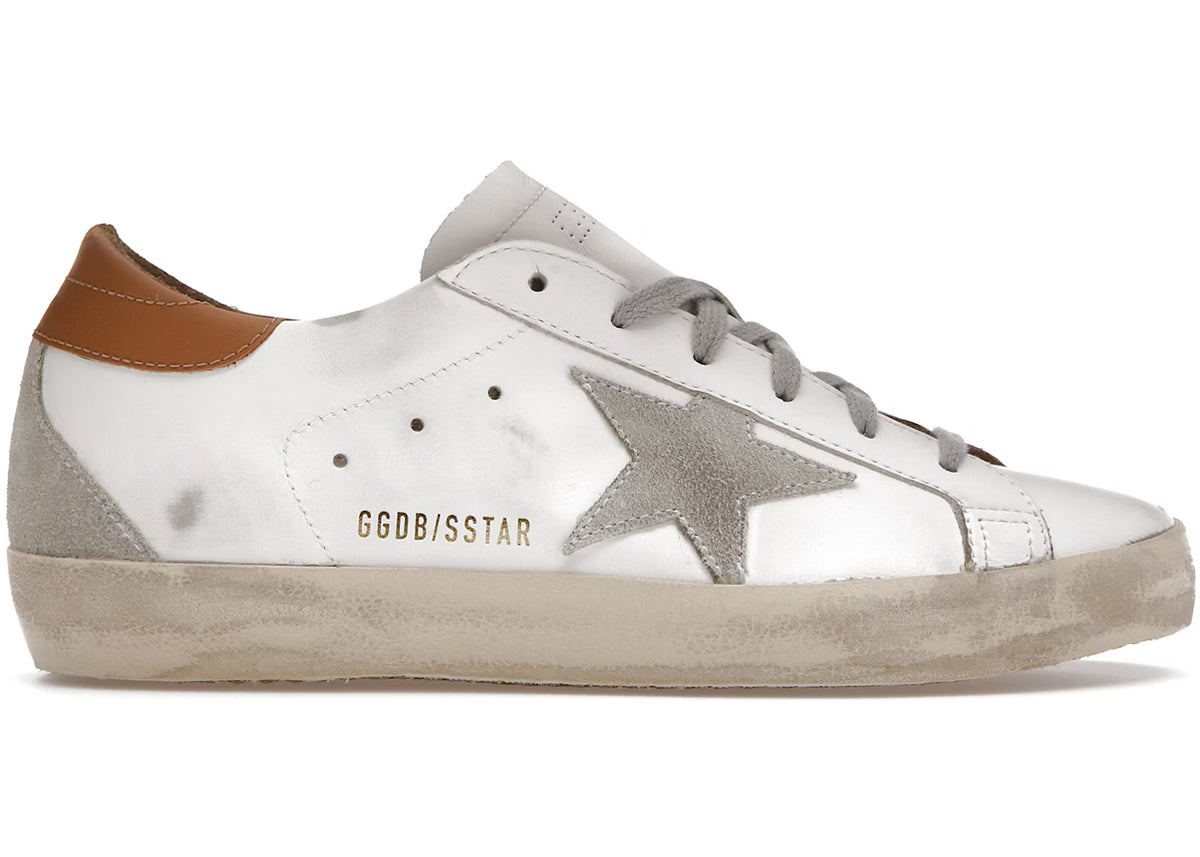 Golden Goose White Vacchetta Grey
