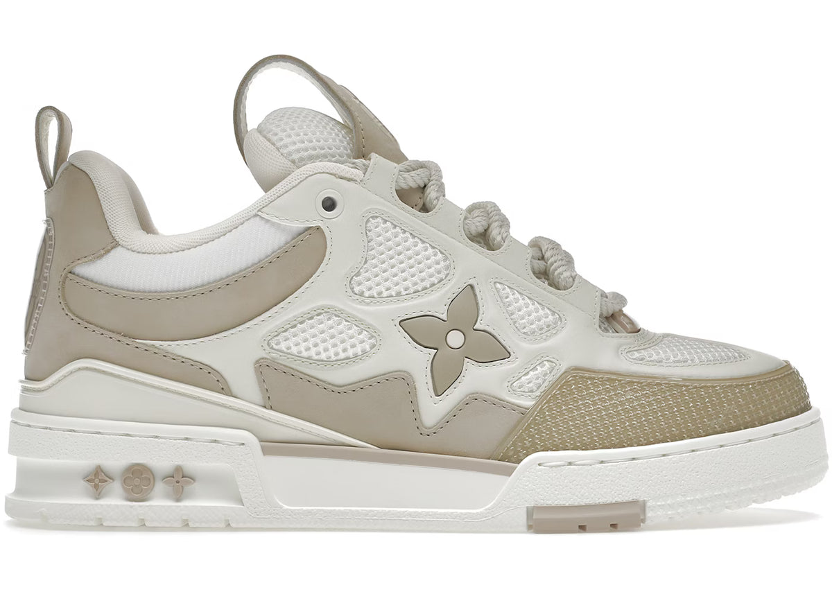Louis Vuitton Skate Beige White