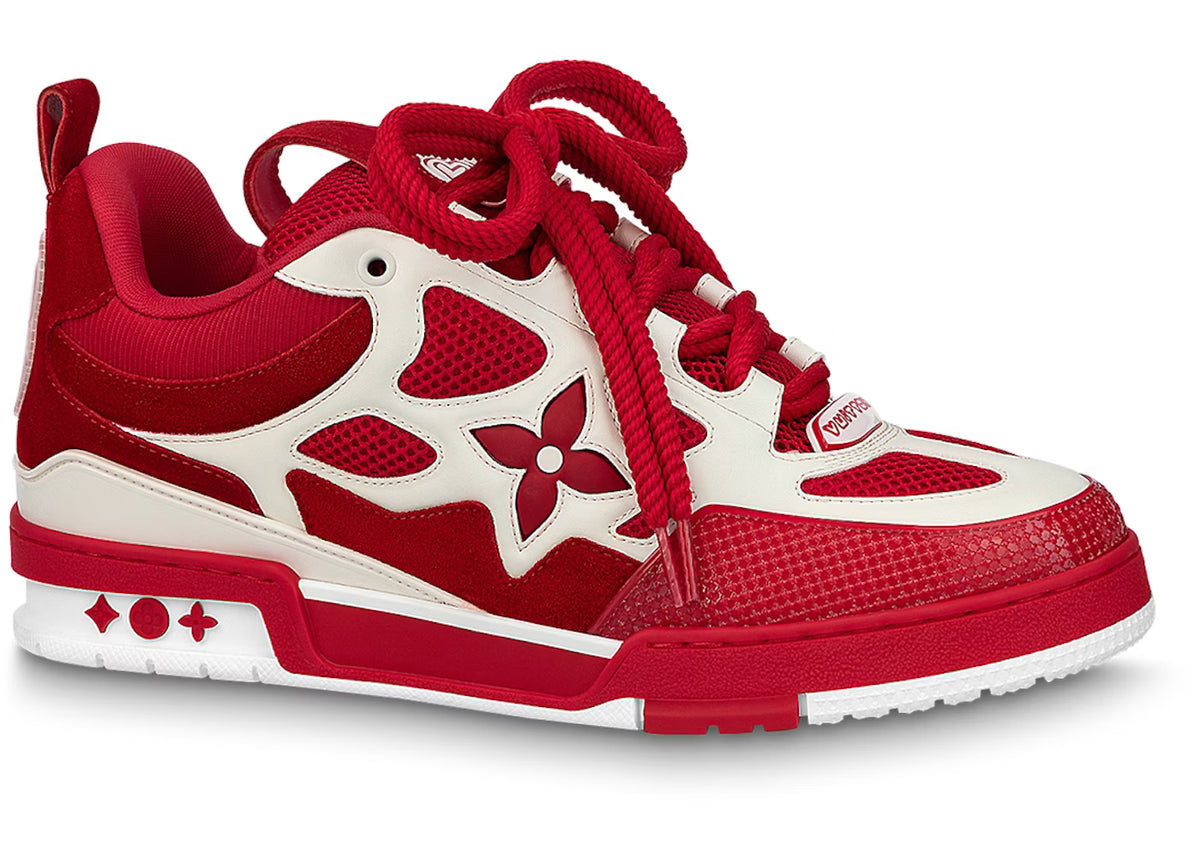 Louis Vuitton Skate Red White