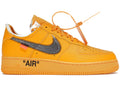 Off White Air Force 1 University Gold