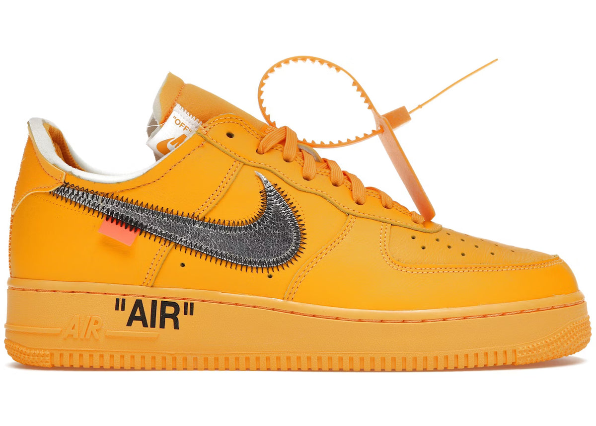 Off White Air Force 1 University Gold
