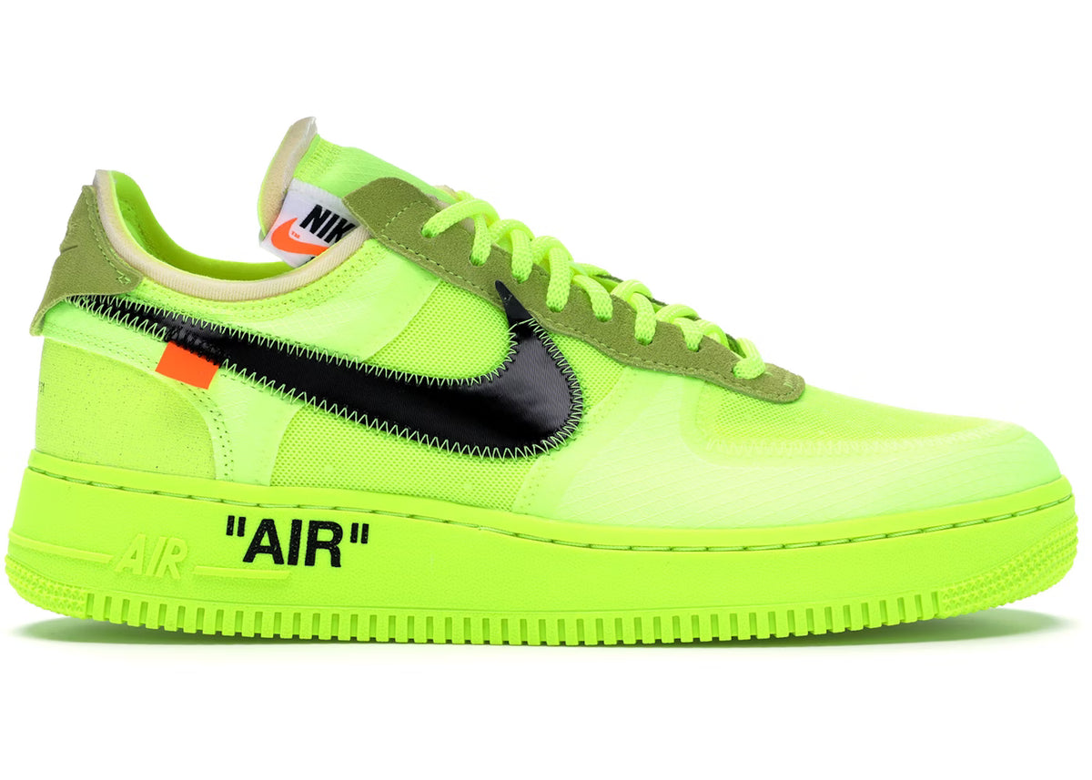 Off White Air Force 1 Yellow