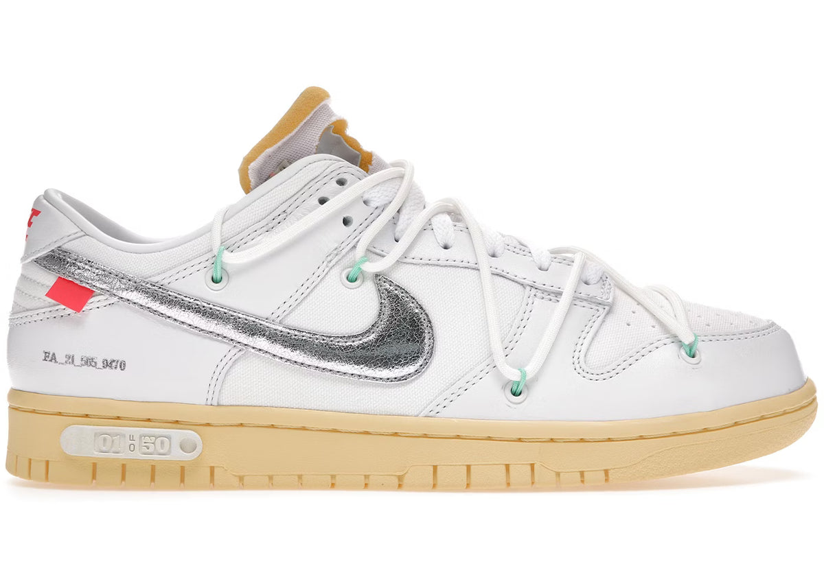 Off White x Nike Dunk Low Lot 1