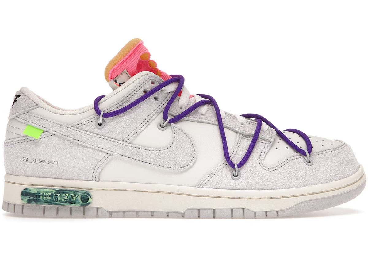 Off White x Nike Dunk Low Lot 15
