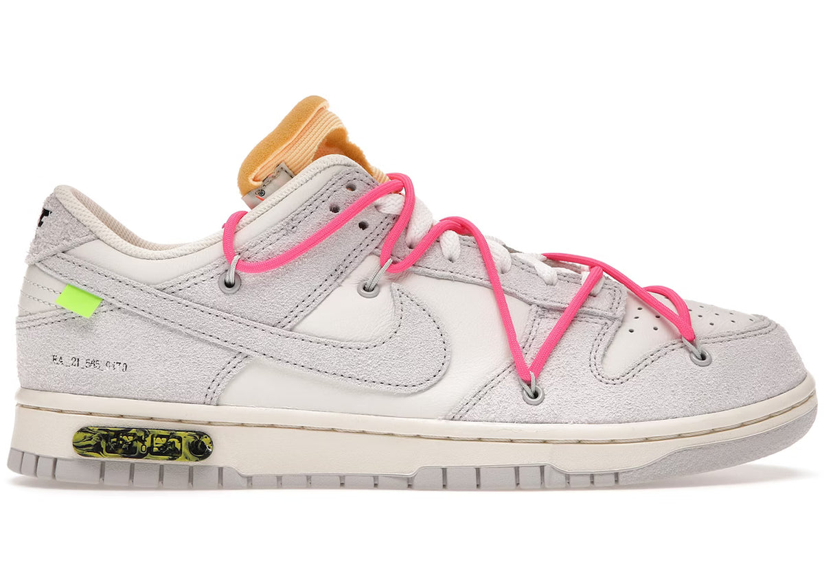 Off White x Nike Dunk Low Lot 17