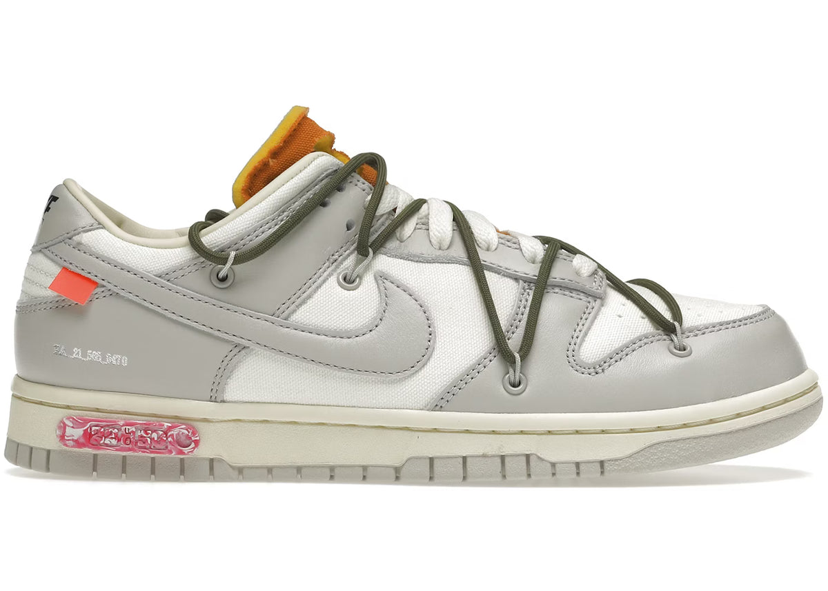 Off White x Nike Dunk Low Lot 22