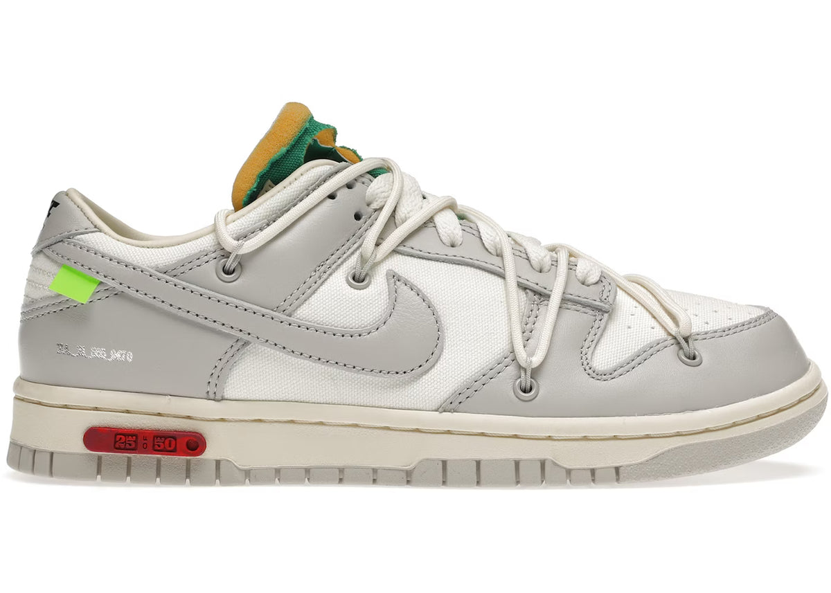 Off White x Nike Dunk Low Lot 25
