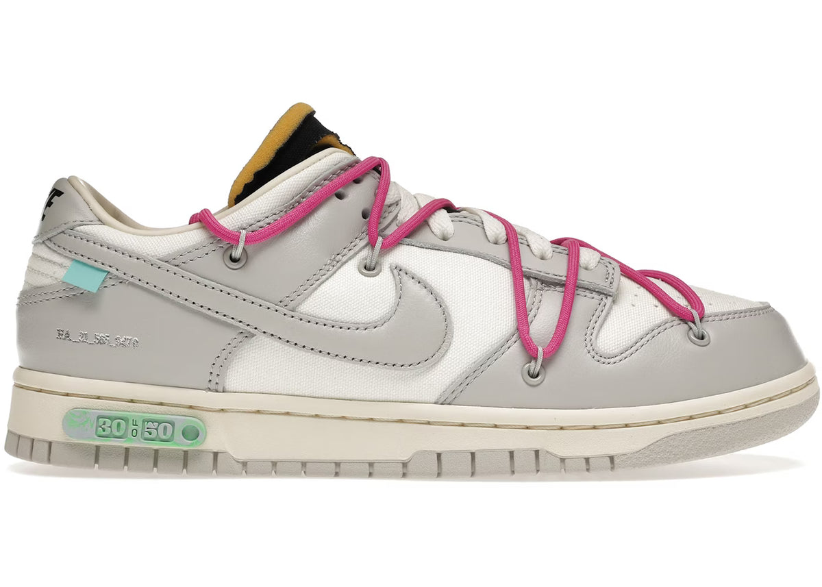 Off White x Nike Dunk Low Lot 30