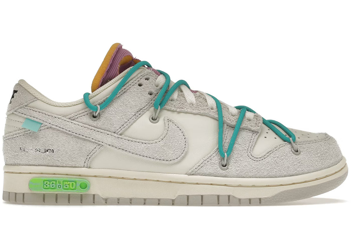 Off White x Nike Dunk Low Lot 36