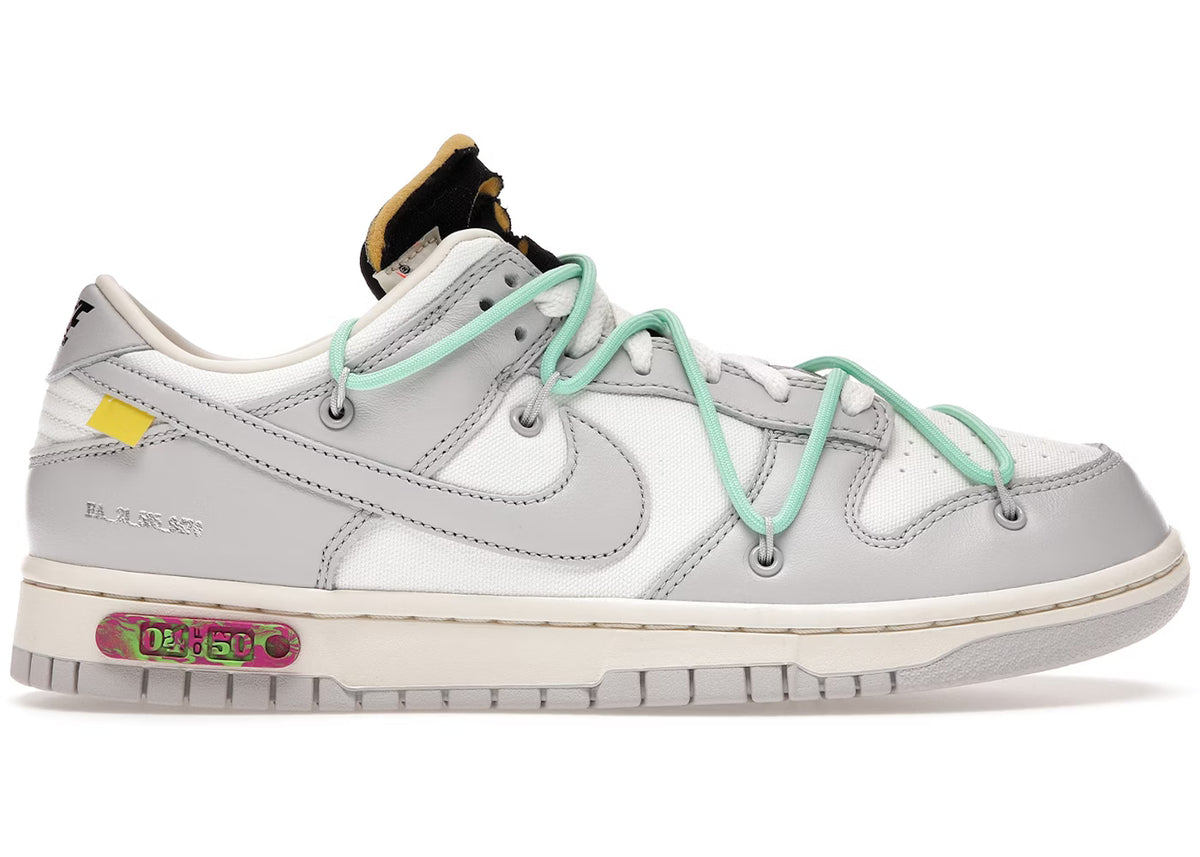 Off White x Nike Dunk Low Lot 4