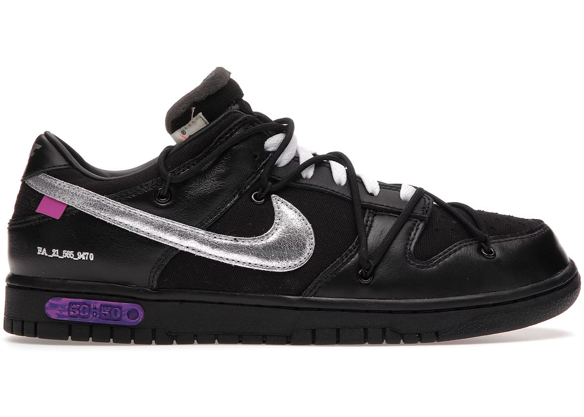 Off White x Nike Dunk Low Lot 50