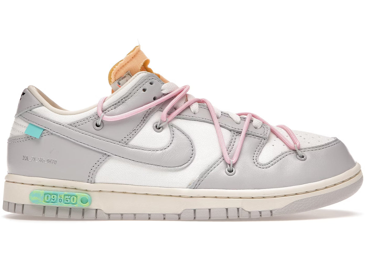 Off White x Nike Dunk Low Lot 9