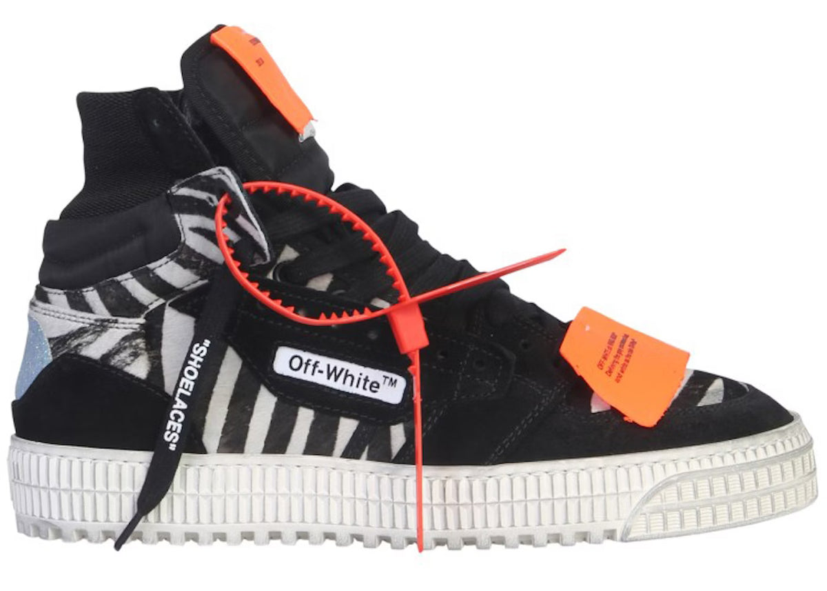 Off White High Pony Zebra