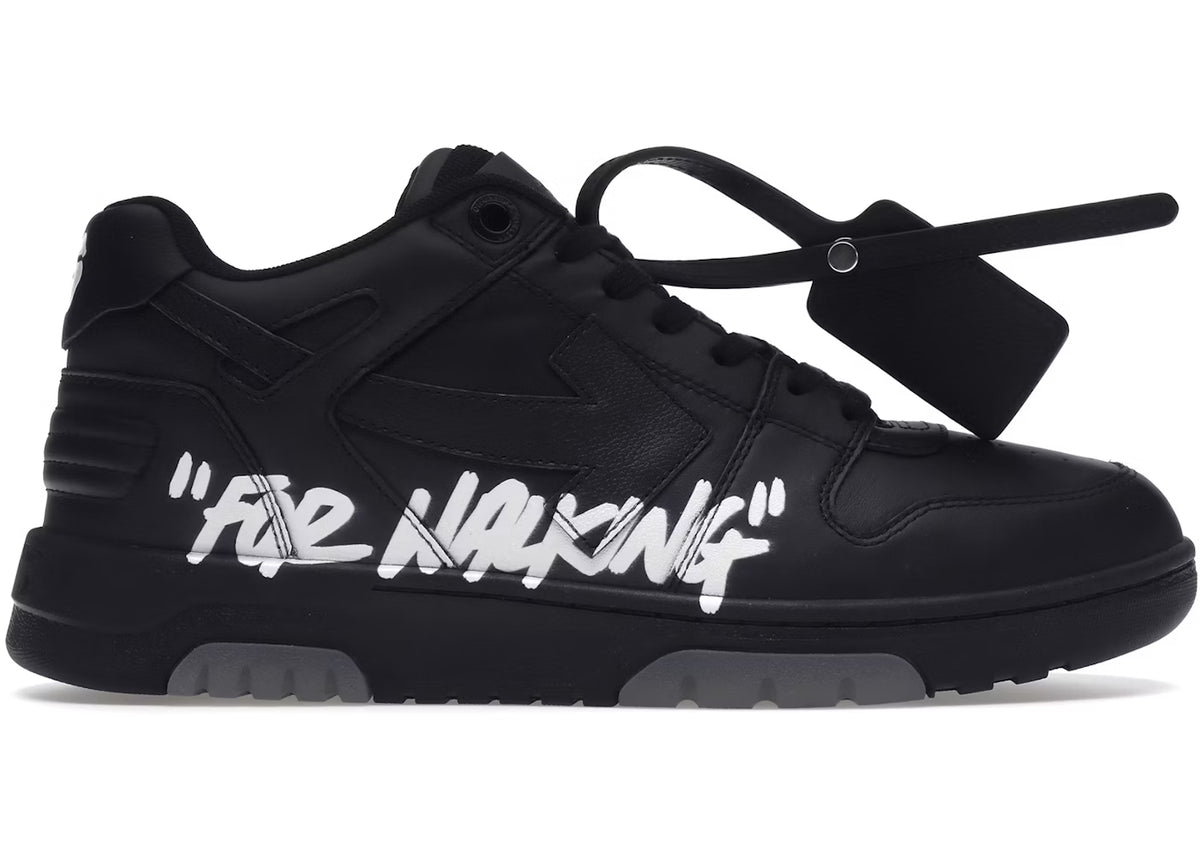 Off White Out of Office Black White "For Walking"