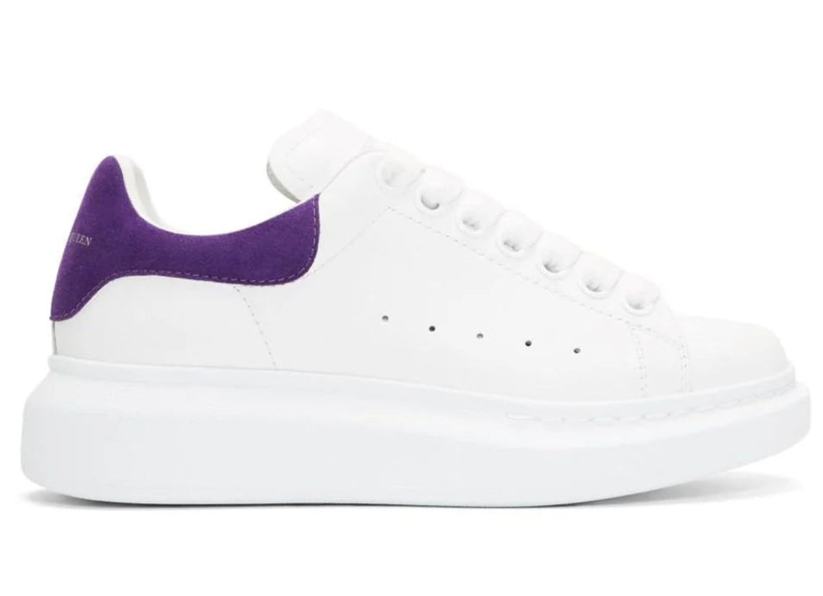Alexander McQueen White Purple
