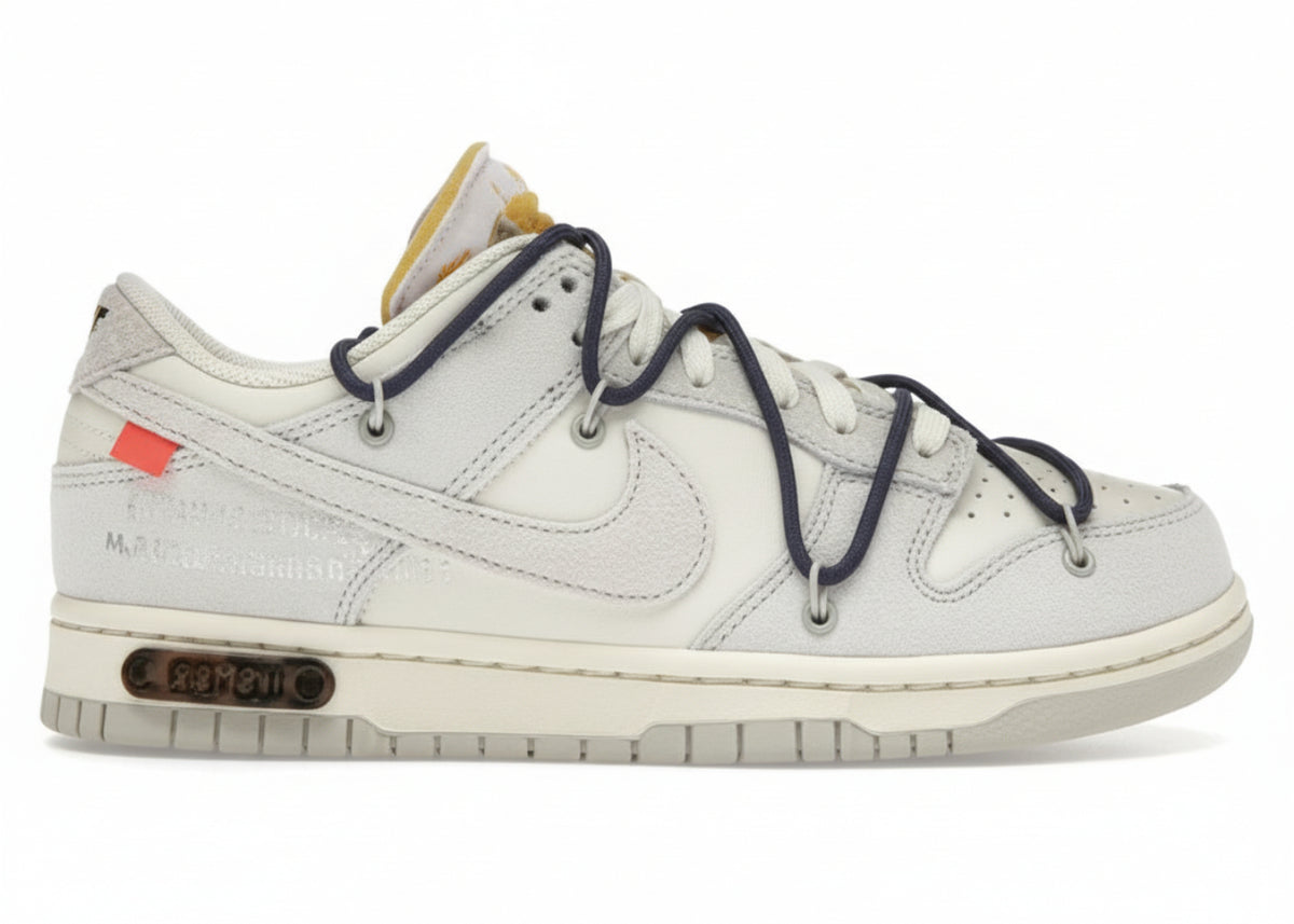 Off White x Nike Dunk Low Lot 18