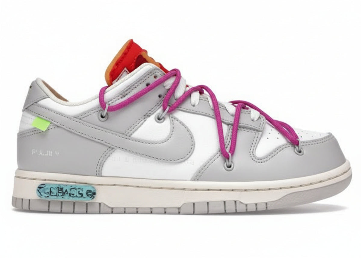 Off White x Nike Dunk Low Lot 45