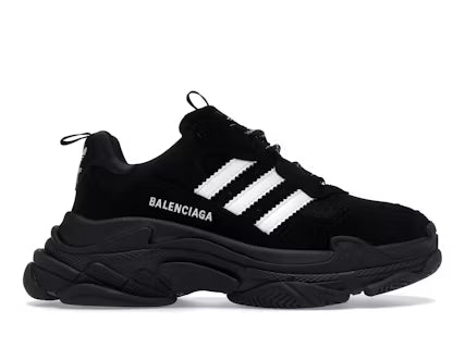 Balenciaga Triple S X Adidas Black