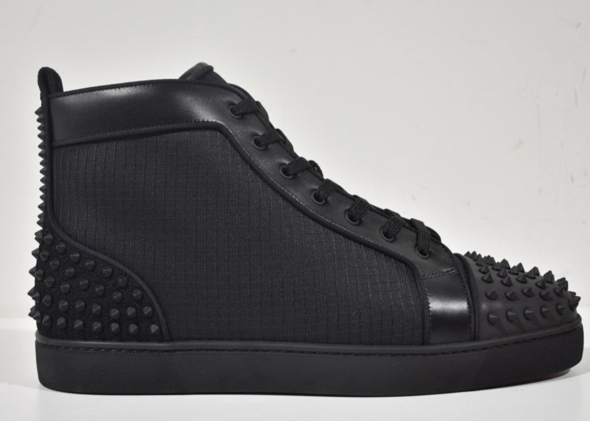 Christian Louboutin High Black Spikes